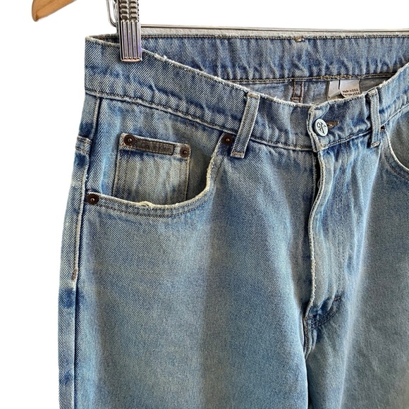 Calvin Klein Vintage Standard Straight Fit Jeans Unisex - Picture 4 of 13